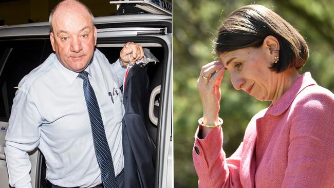 Composite image of Daryl Maguire and NSW Premier Gladys Berejiklian