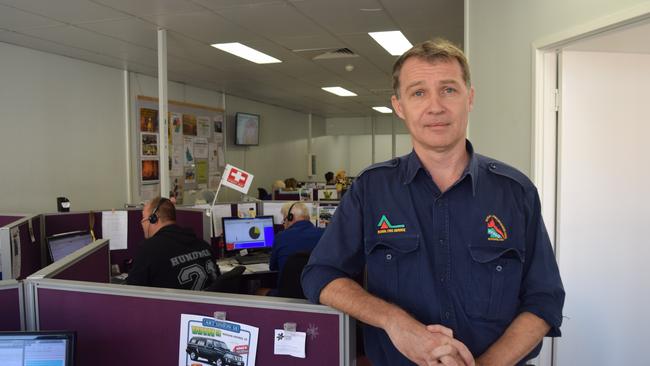 Rural Fire Brigades Association Queensland general manager Justin Choveaux says he is angry thieves have targeted his charity twice in three days.