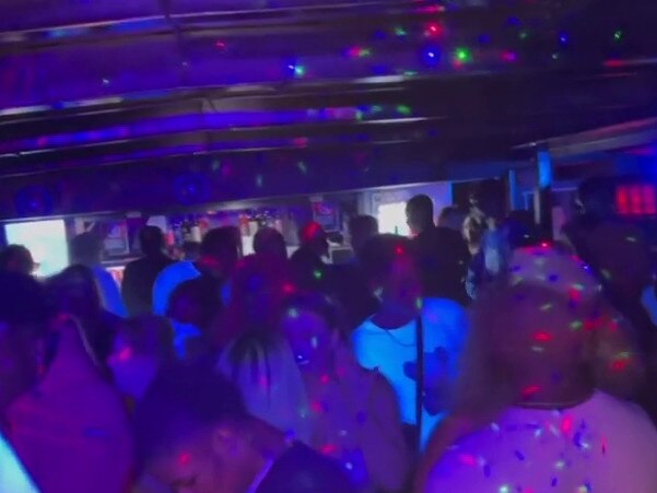 Revellers at the jointly-marketed Flow Fridays - 90s Themed Boat Party and Freaky Sunday Afrovibe: The Last Dance, where at least five Covid cases have been identified, including two likely Omicron infections. , Source:, https://www.instagram.com/p/CXBpcU1PDGk/