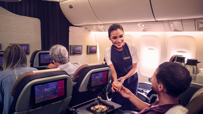 Economy class on LATAM Boeing 787-9.