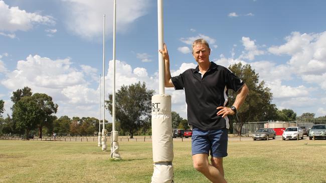 Wangaratta Rovers legend Robbie Walker, who retired with four flags and five Morris Medals in 2003. Picture: Wangaratta Chronicle