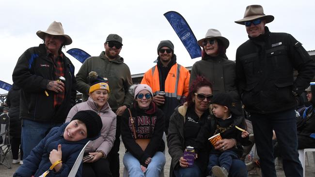 The Owen, Gladston and Emblen family travel to Finke Desert Race yearly from Mt Isa. Picture: (A)manda Parkinson