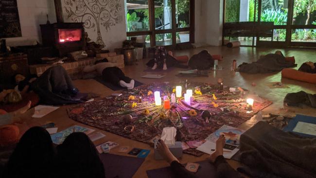 Hope and Heal retreat use meditation to improve women’s coping skills.