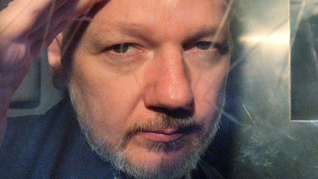 Julian Assange in May last year. Picture: AFP