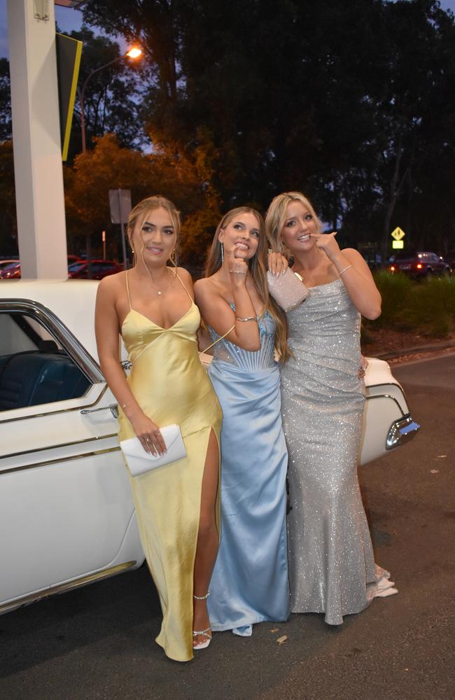 Students at the 2024 Nambour Christian College formal.