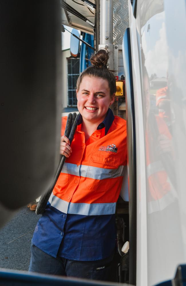 The School-based Apprentice or Trainee of the Year went to Holy Spirit College’s Abby-Rose Bowman. Picture: Contributed