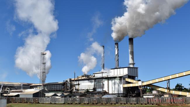 Victoria Mill, one of Wilmar Sugar Australia's two mills in Herbert River and the largest in Australia. It is now expected to fire up on June 20, two days later than scheduled, depending on any additional strike action. Picture: Cameron Bates