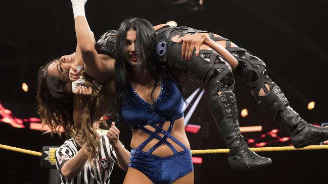 Billie Kay went from south-west Sydney to become a WWE fighter with her own action figurine.