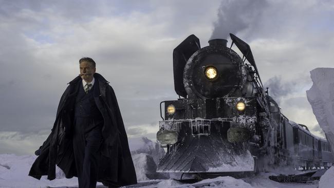 Kenneth Branagh as Hercule Poirot in Murder on the Orient Express. Picture: Supplied