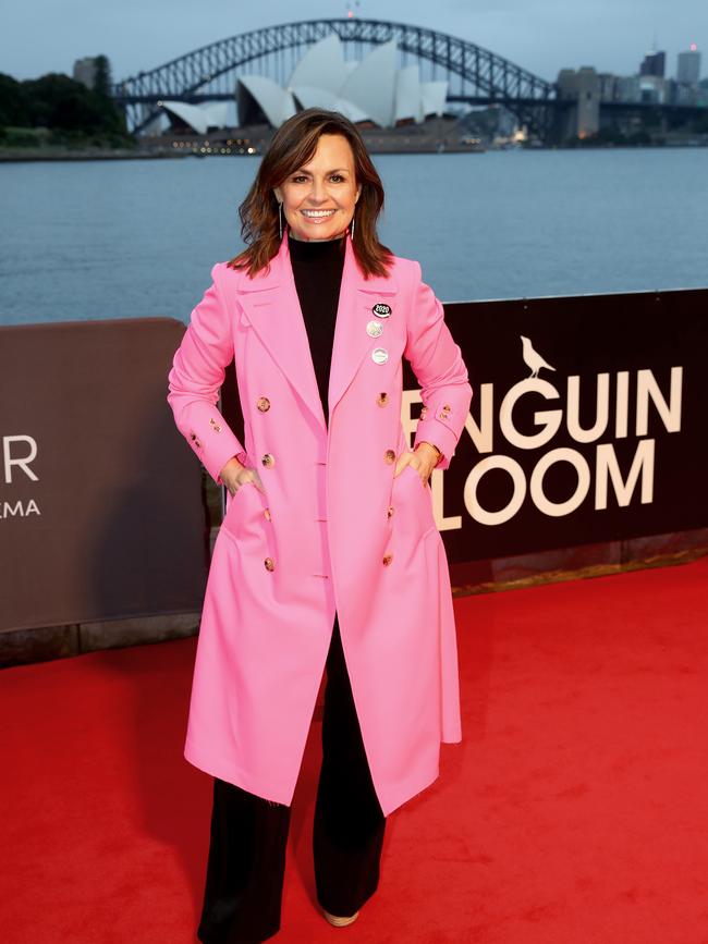 Lisa Wilkinson on the red carpet. Picture: Toby Zerna