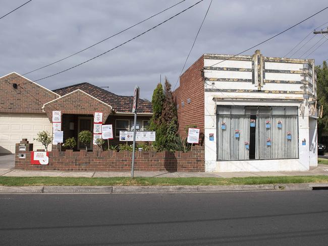 The Lochiano family home runs up to the boundary of the site for the substation. Picture: Ellen Smith