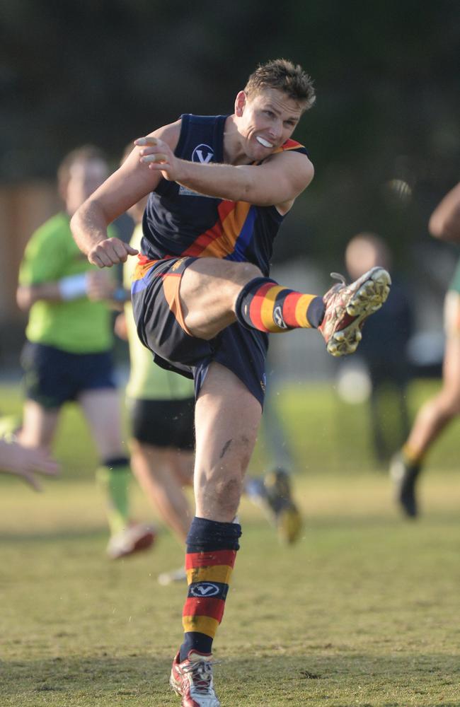 Luke Wintle was a champion ruckman for St Bedes Mentone Tigers.