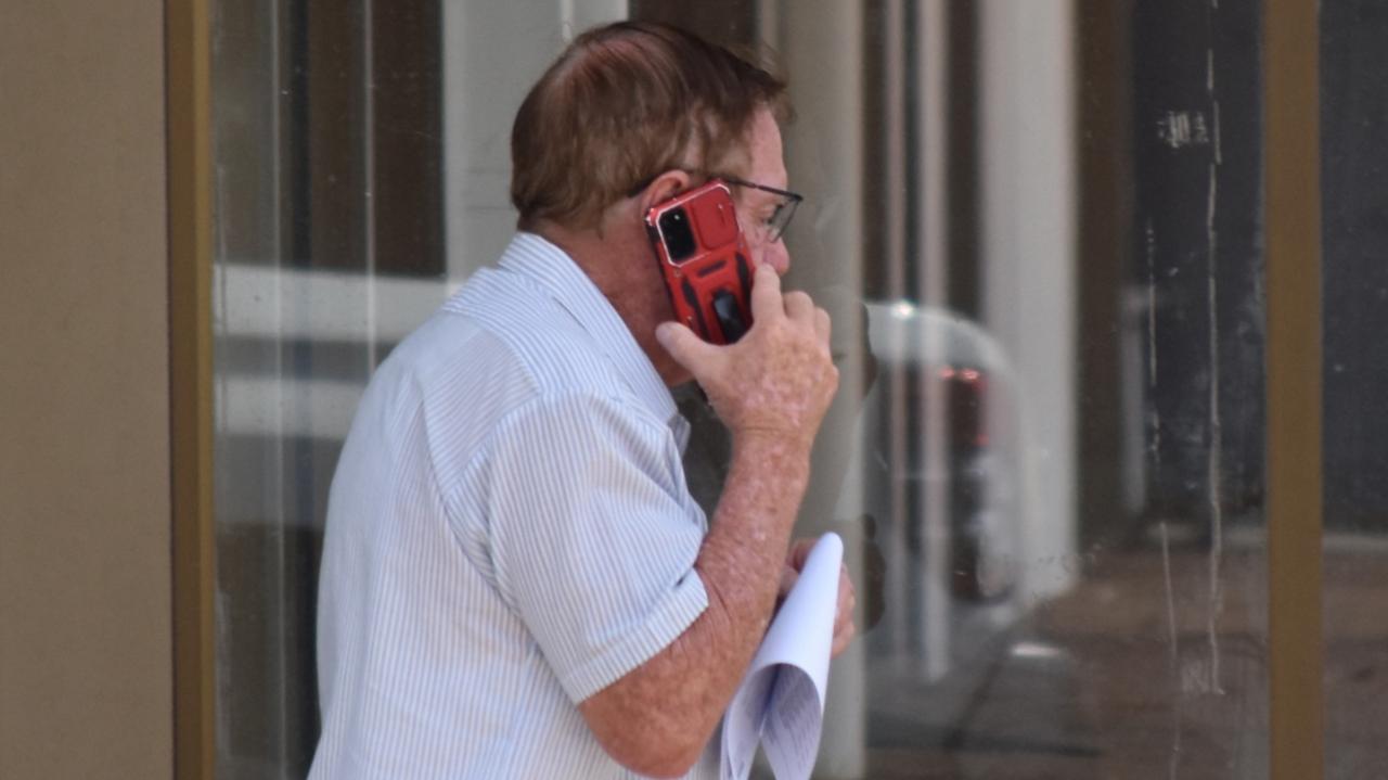 Alleged Toowoomba child sex offender Graham Hamilton Bradford leaving court after a recent appearance. Picture: News Regional Media