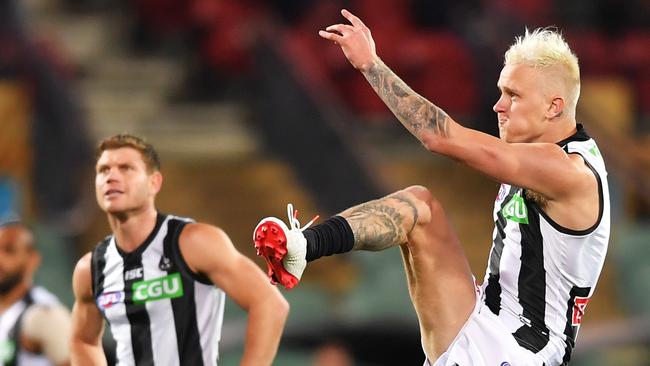 Jaidyn Stephenson will return for Collingwood on Sunday. Picture: Mark Brake/Getty Images