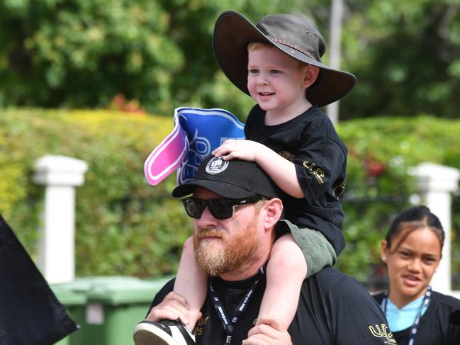 Townsville Labor Day March at Strand Park. Picture: Evan Morgan