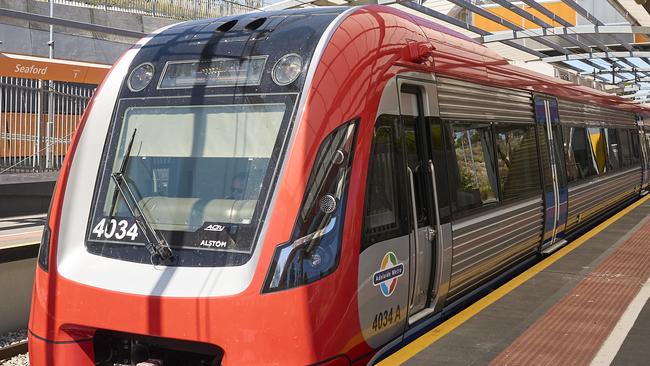 A Seaford line train. Picture: File