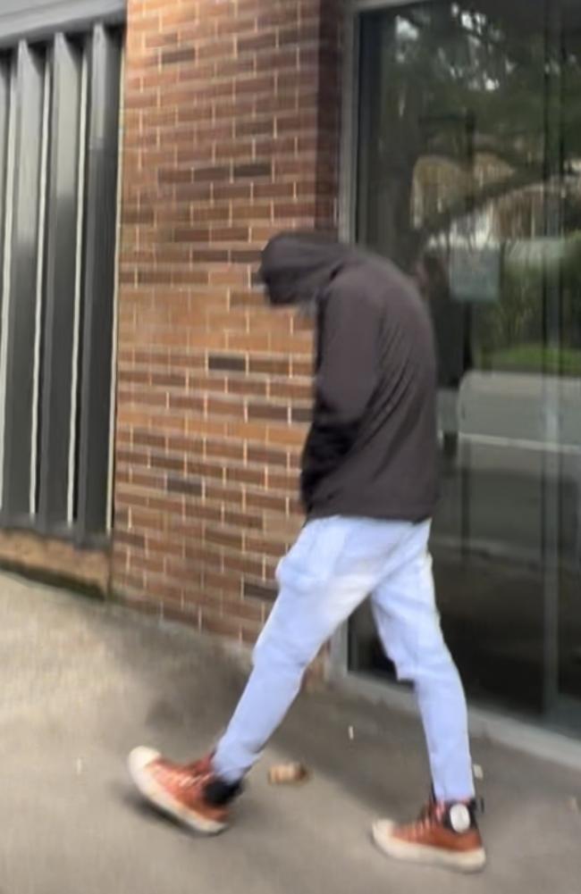 Luis Alberto Cancino Mena leaves Waverley Local Court. Picture: Madeleine Damo/The Daily Telegraph