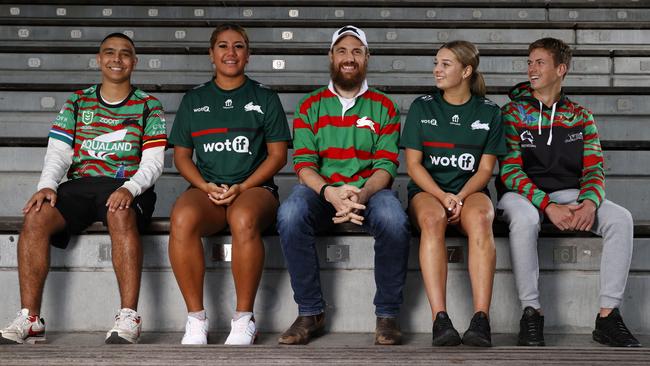 Mike Cannon-Brookes’ last purchase was a 25 per cent stake in the South Sydney Rabbitohs NRL side. Picture: Jonathan Ng