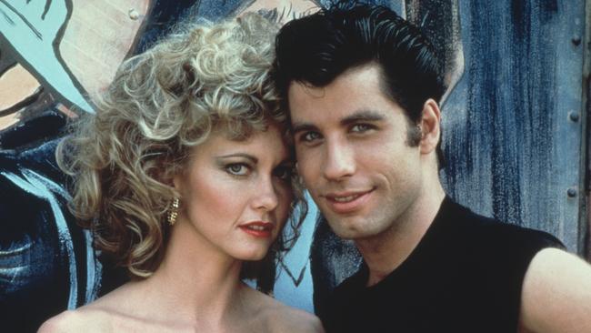 Olivia Newton-John and John Travolta in the Paramount film 'Grease', 1978. Picture: Paramount Pictures/Fotos International/Getty Images