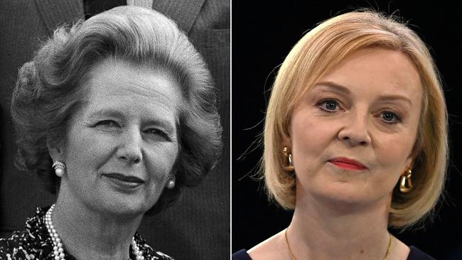 To Truss fans her ideological certainty is evidence of Thatcherite strength. Picture: AFP.