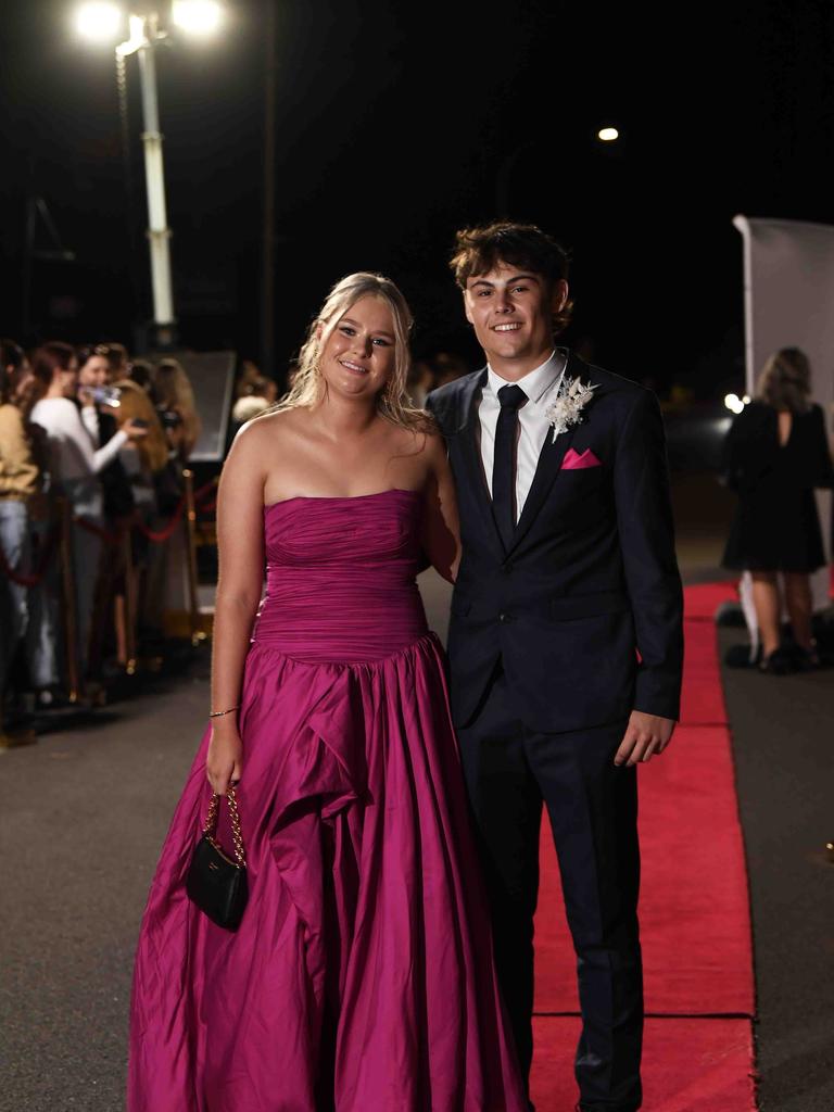 Taylor Gallimore &amp; Oliver Hosken at Xavier Catholic College year 12 formals. Picture: Patrick Woods.