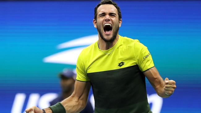 World No.8 Matteo Berrettini will play at the Kooyong Classic. Picture: Getty