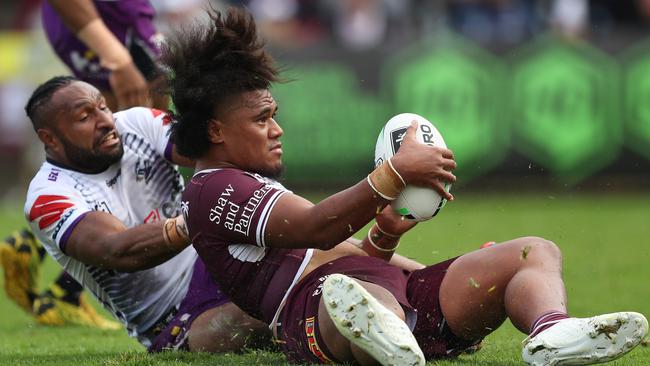 Manly are keen to keep Moses Suli. Picture: Brett Costello