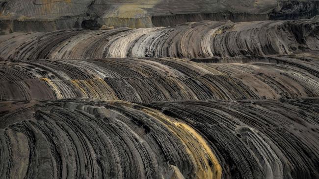 \Excavated soil at an coal mine in Germany. Picture: AFP