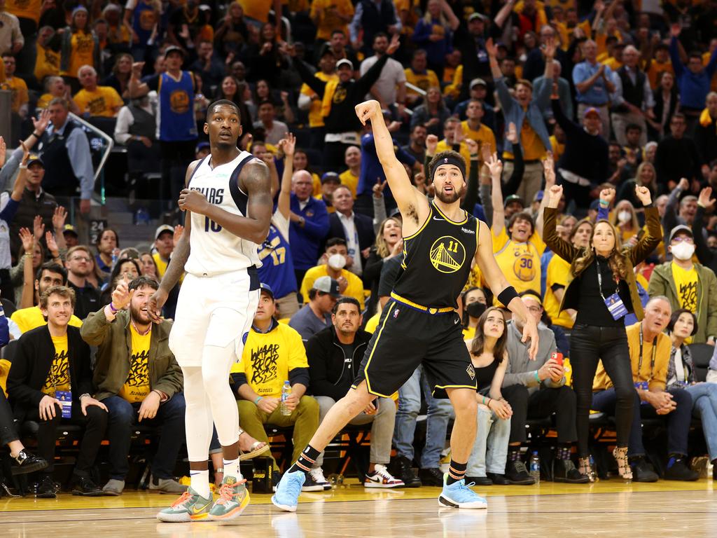 The Golden State Warriors have shifted their fortunes in the NBA finals. Picture: Ezra Shaw/Getty Images