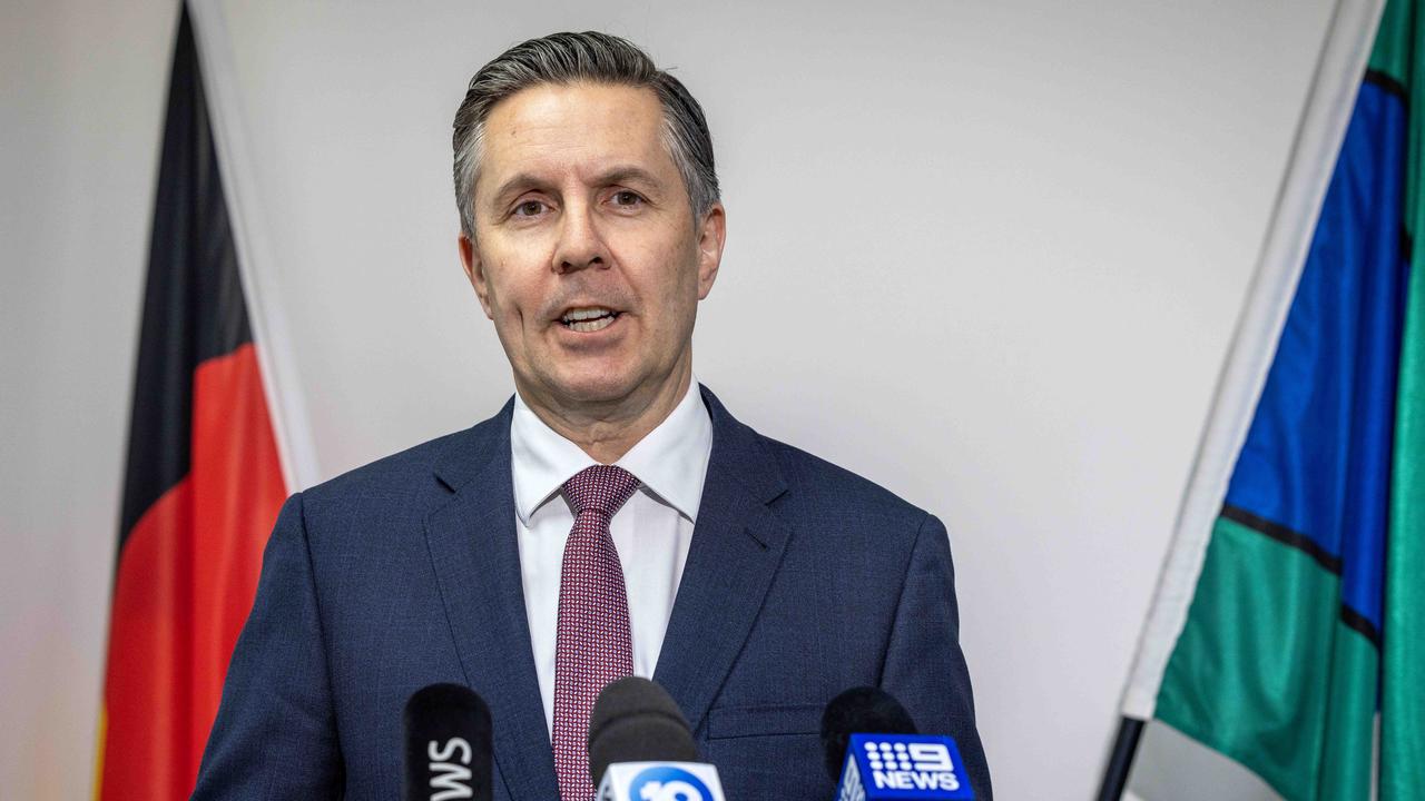 Health Minister Mark Butler said 60-day dispensing was a cost-of-living measure that didn’t threaten pharmacies’ longevity. Picture: NCA NewsWire / Emma Brasier