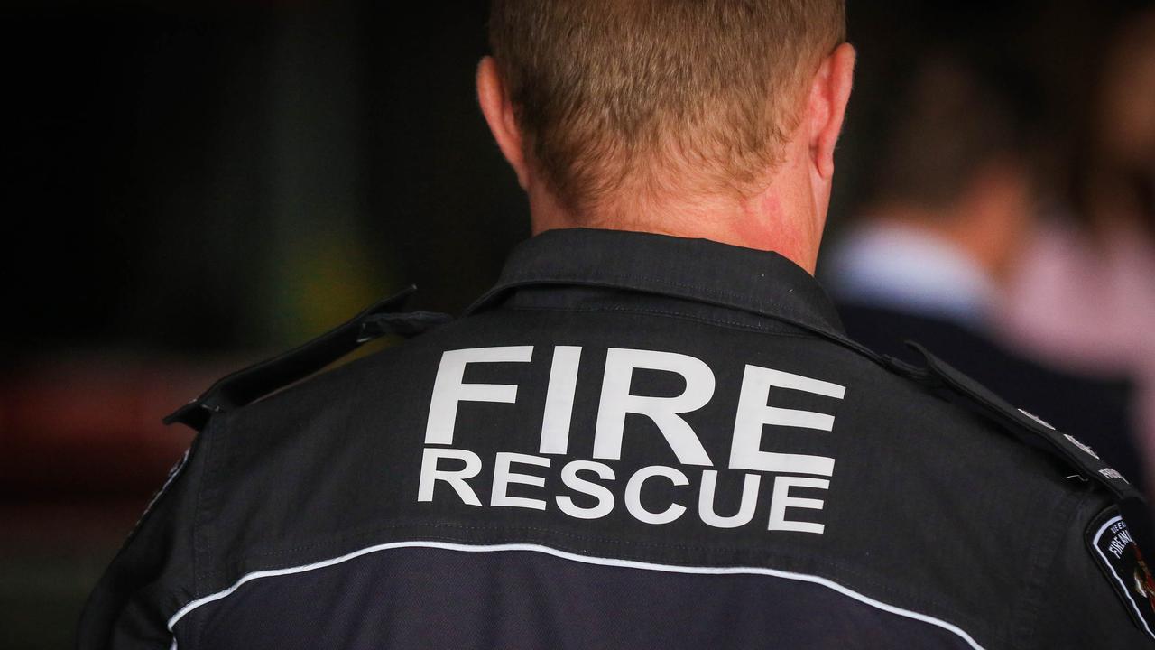 Queensland Fire and Rescue will be ready to assist during bushfire season. Picture: NewsWire/ Glenn Campbell