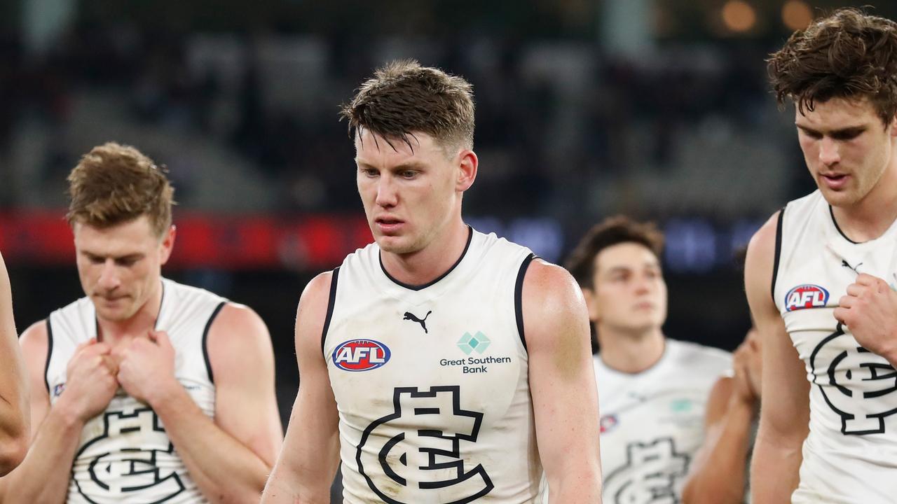 AFL 2023: Carlton, Sam Walsh back injury; no timeline for return | The ...