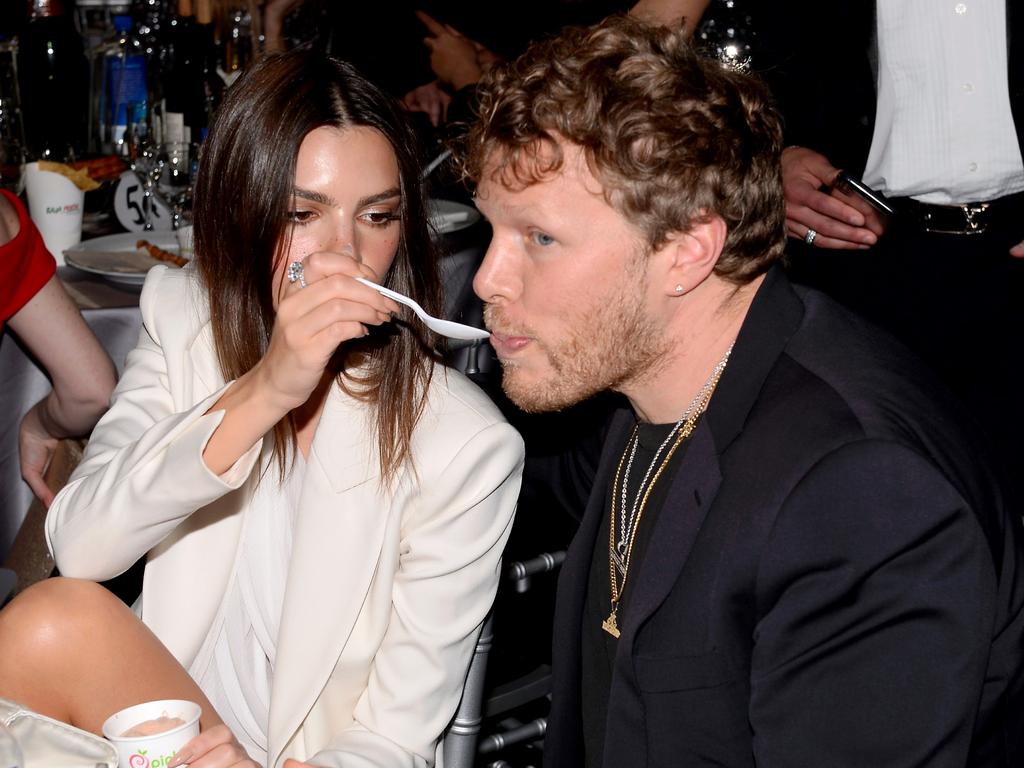 Ratajkowski and her ex-husband, Sebastian Bear-McClard, pictured in January 2020. Picture: Andrew Toth/Getty Images for Kahala Brands