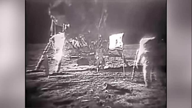 Apollo 11 moon landing from 1969