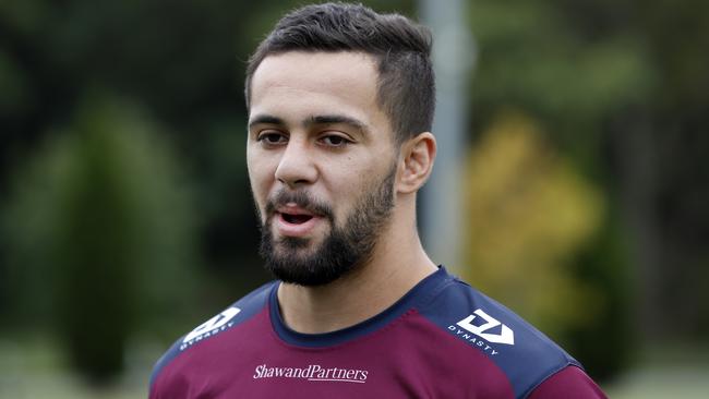 Manly Warringah Sea Eagles player Josh Aloiai. Picture: Jonathan Ng.