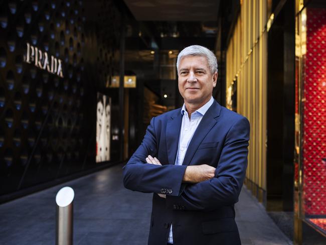 18/02/2019: Peter Allen, CEO of Westfield shopping centre owner Scentre Group ahead of the company's profit result which is out on Wednesday. Hollie Adams/The Australian