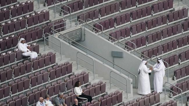 The World Athletics Championships have been marred by empty stands. Picture: AP