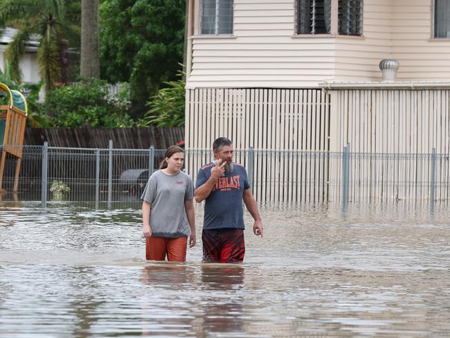 North Queensland town of Ingham has been inundated by flood waters. Pics Adam Head