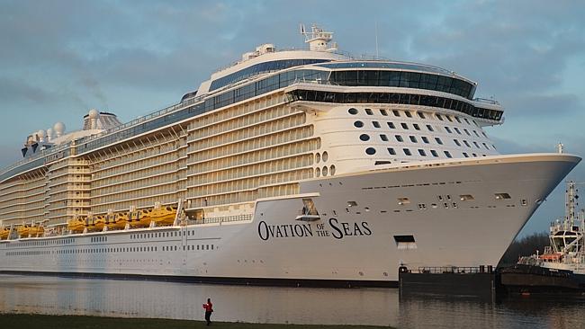 World’s fourth largest cruise ship Ovation of the Seas to visit ...