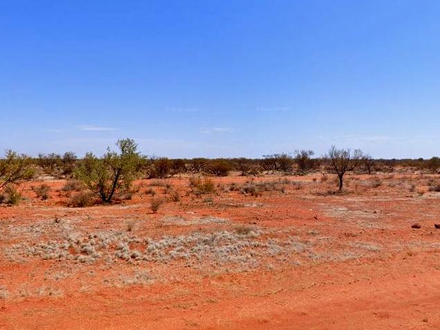 Overland Airstrip is a gravel runway located inland of Shark Bay in Western Australia. Picture: Supplied/ Google Maps