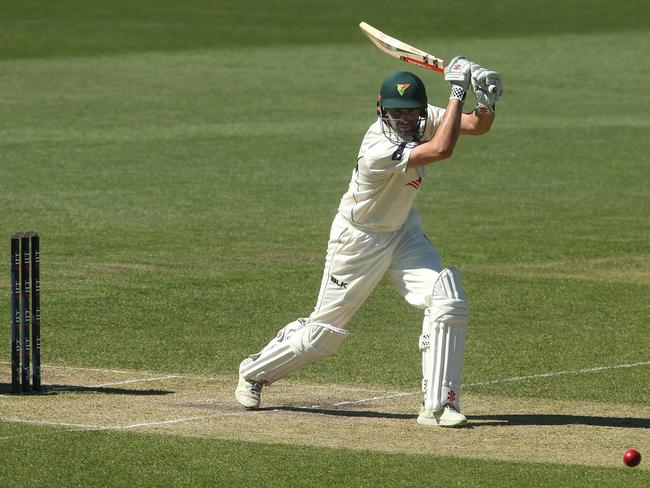 Alex Doolan of Tasmania is the leading scorer in the Sheffield Shield. Picture: AAP Image