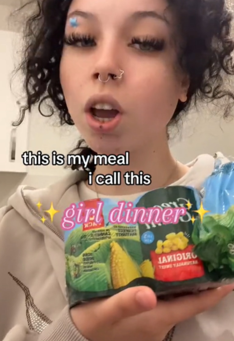 ‘girl Dinner New Generation Z Tiktok Trend Sparking Concern The Advertiser 