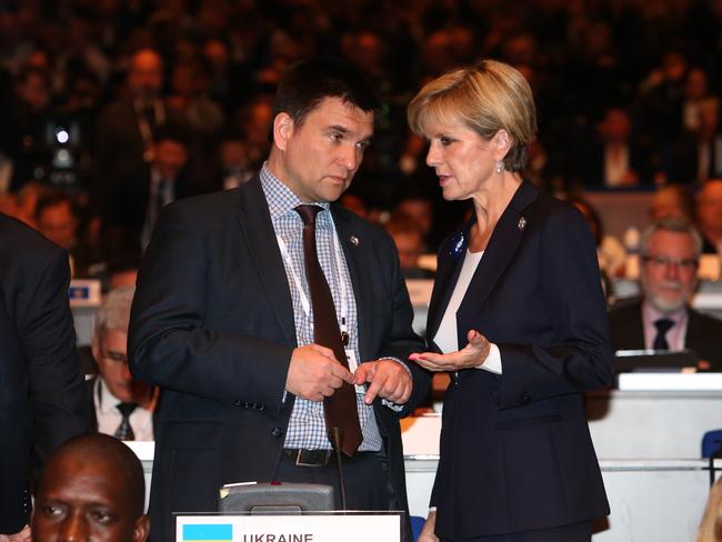 Owing up ... Ukraine Minister for Foreign Affairs Mr Pavlo Klimkin said Russia must not veto the tribunal, or risk sending a message to the international community that is “impotent” when it comes to punishing such acts. Picture: Supplied