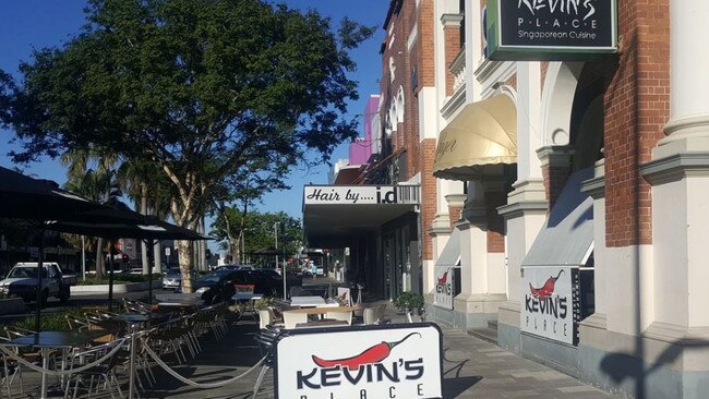 Kevin's Place before it shut down. The veranda is now barricaded to the public.