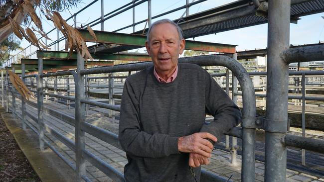 Elders Camperdown agent Allan Hickey, who was an auctioneer at the first sale in 1973. Picture: Rachel Simmonds