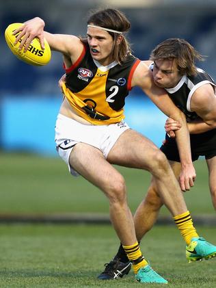 Hunter Clark in action for Dandenong Stingrays in August. Picture: Robert Prezioso