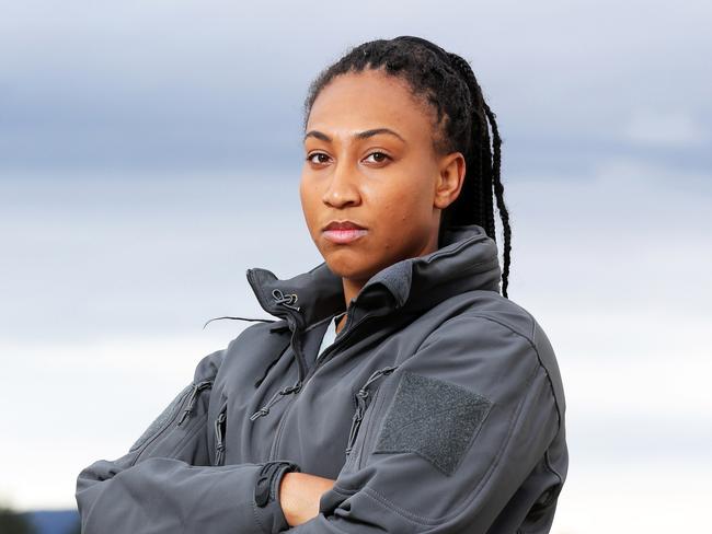 AFLW Star Sabrina Frederick on SAS Australia.