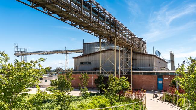 An old boiler house at Tonsley has been put up for sale. Source: Supplied.