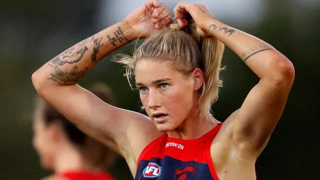 Tayla Harris has opened up on her battle with online trolls. Picture: Getty Images