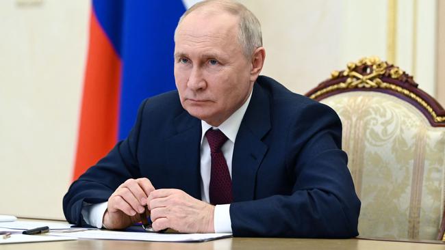 A desperate Russian President Vladimir Putin ordered his security forces to arrest the rebel leader and his troops on treason charges. Picture: Alexander Kazakov/Sputnik/AFP